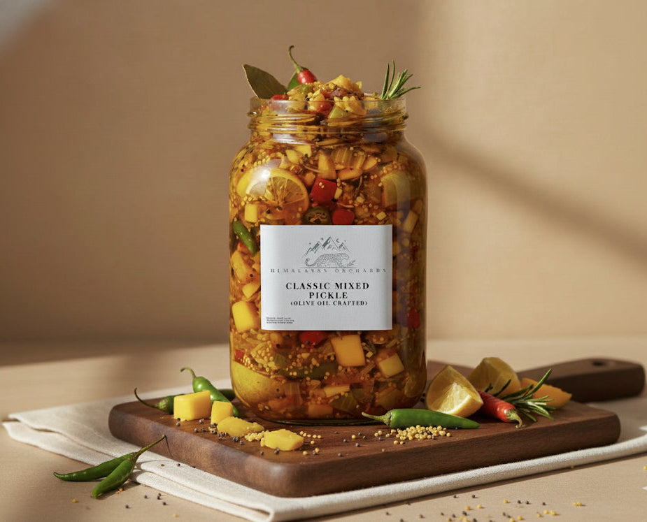 Classic Mixed Pickle (Olive Oil Crafted) 1.2kg