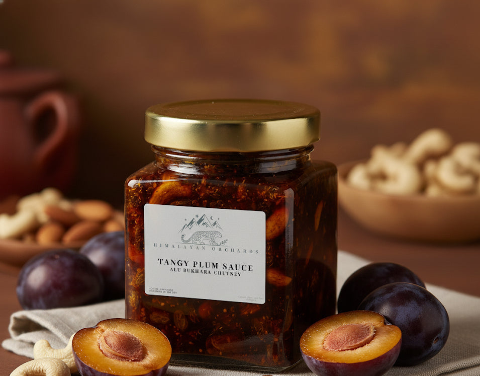 Tangy Plum Sauce (Alu Bukhara Chutney)